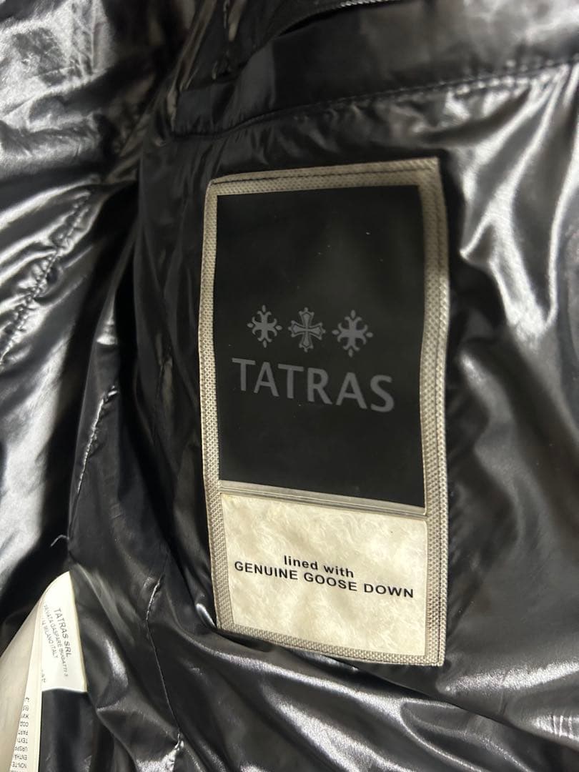 TATRAS ブラック ダウンジャケット ベスト2点セット販売‼️
