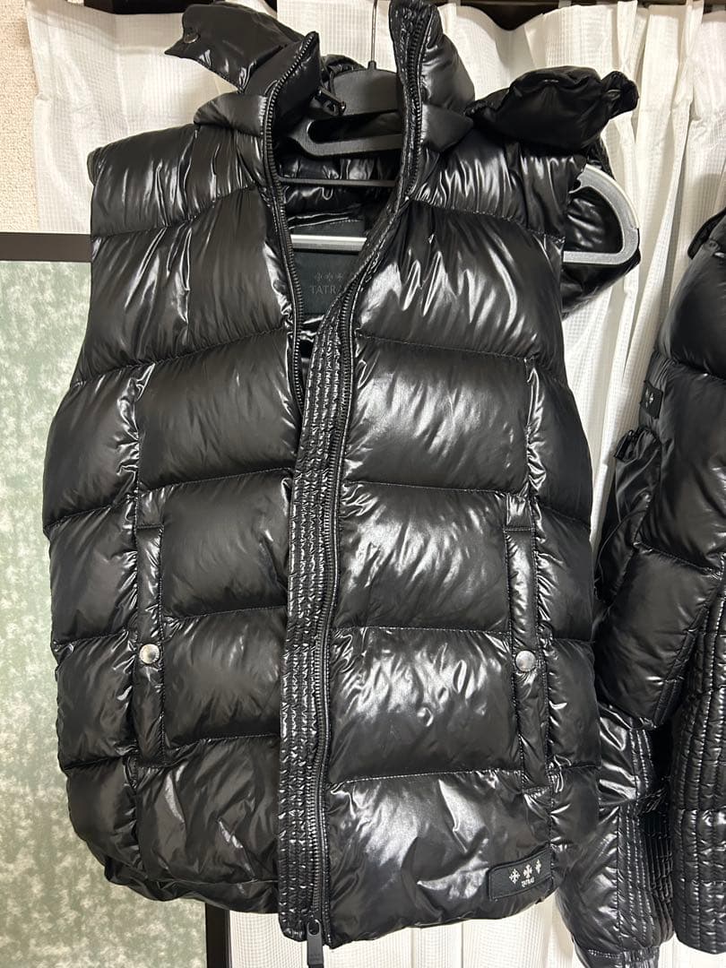 TATRAS ブラック ダウンジャケット ベスト2点セット販売‼️