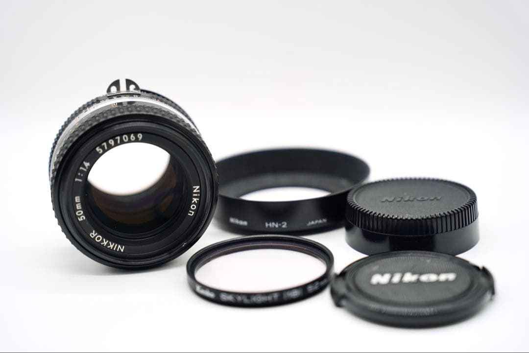 Nikon Ai-s NIKKOR 50mm f/1.4 単焦点レンズ