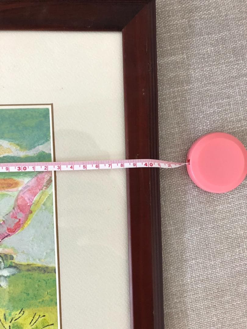 絵画　遠藤ミマン作　ウトナイ湖・白鳥