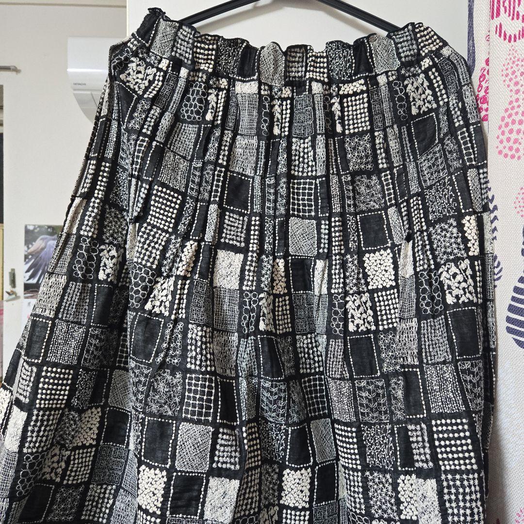 pjc　大西和子　刺繍スカート