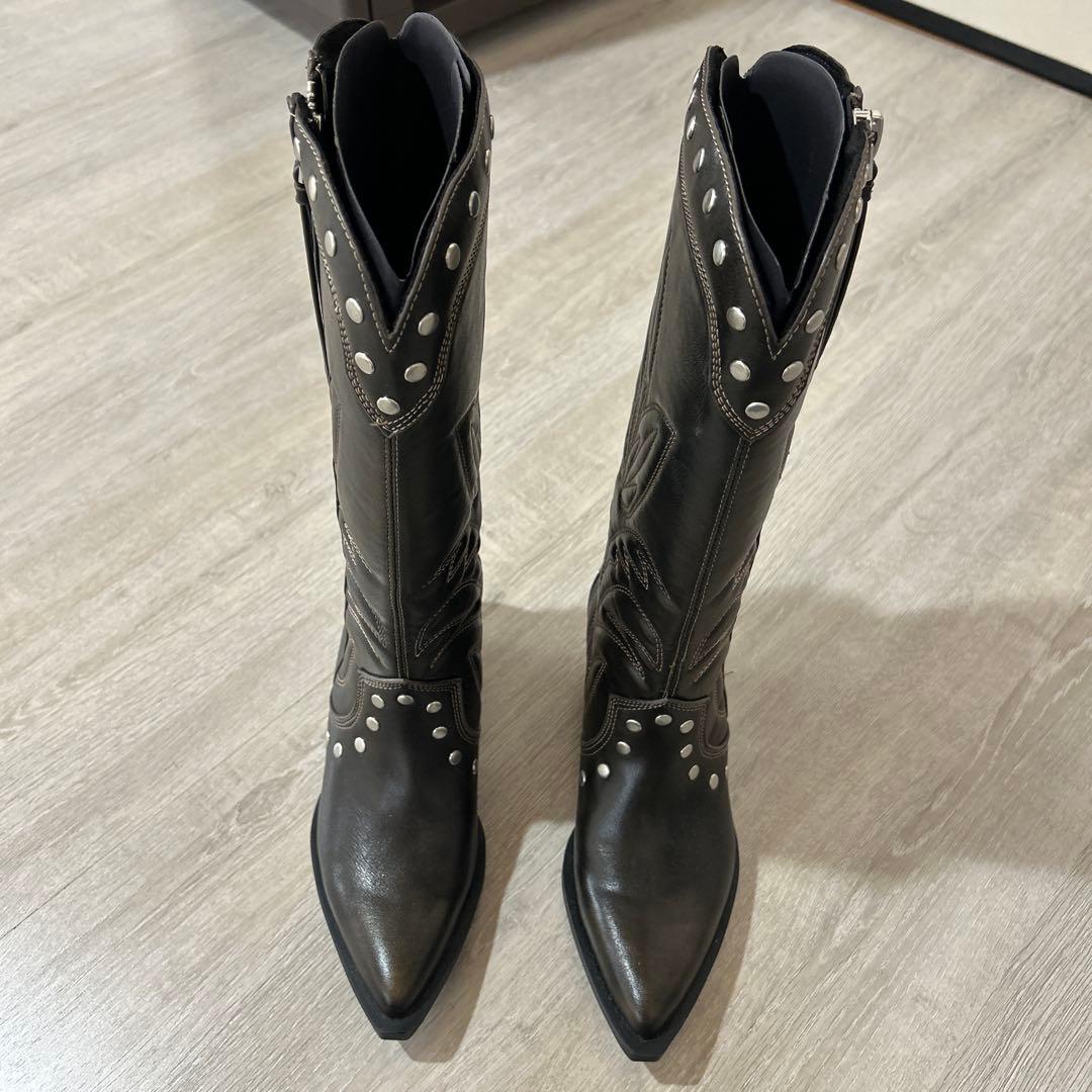 ZARAウエスタンブーツ