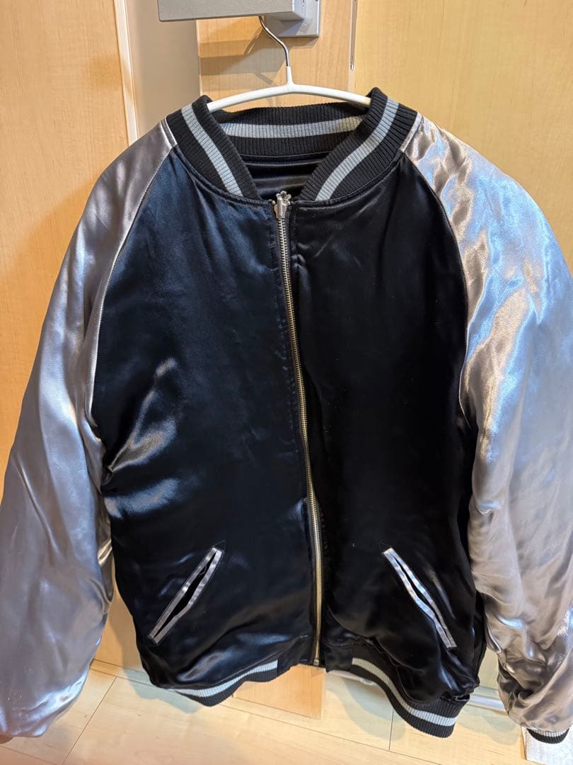 美品　スカジャン 龍刺繍　リバーシブル