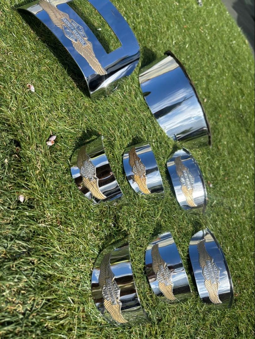 ハーレーダビッドソン　バイザーセット　ロードキングポリス　ライトウィンカー