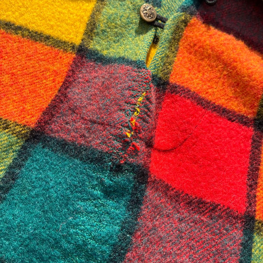 トップス 50s-70s PENNEY'S crazy block anorakshirt