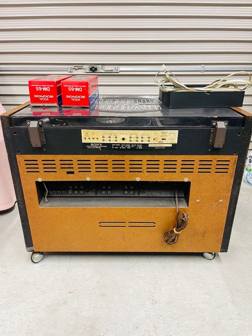 希少品！昭和レトロ！★SONY★オーディオ カセットレコードLQ-3100K