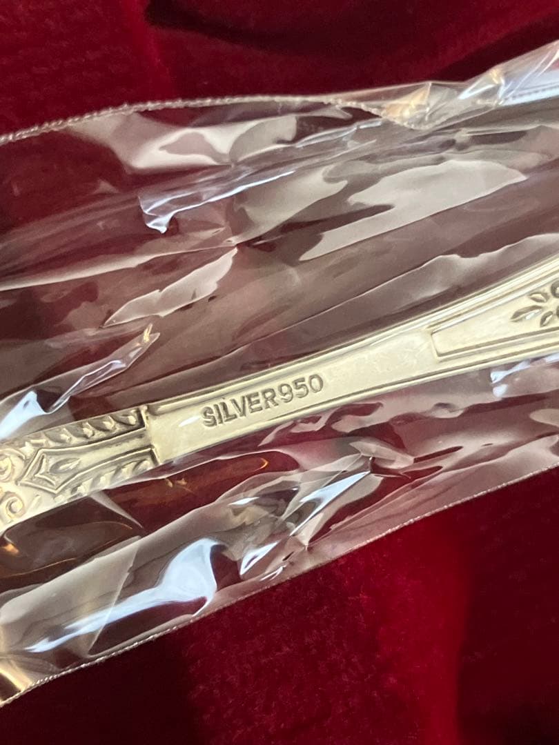 三越 純銀 SILVER950 ティースプーン シルバー