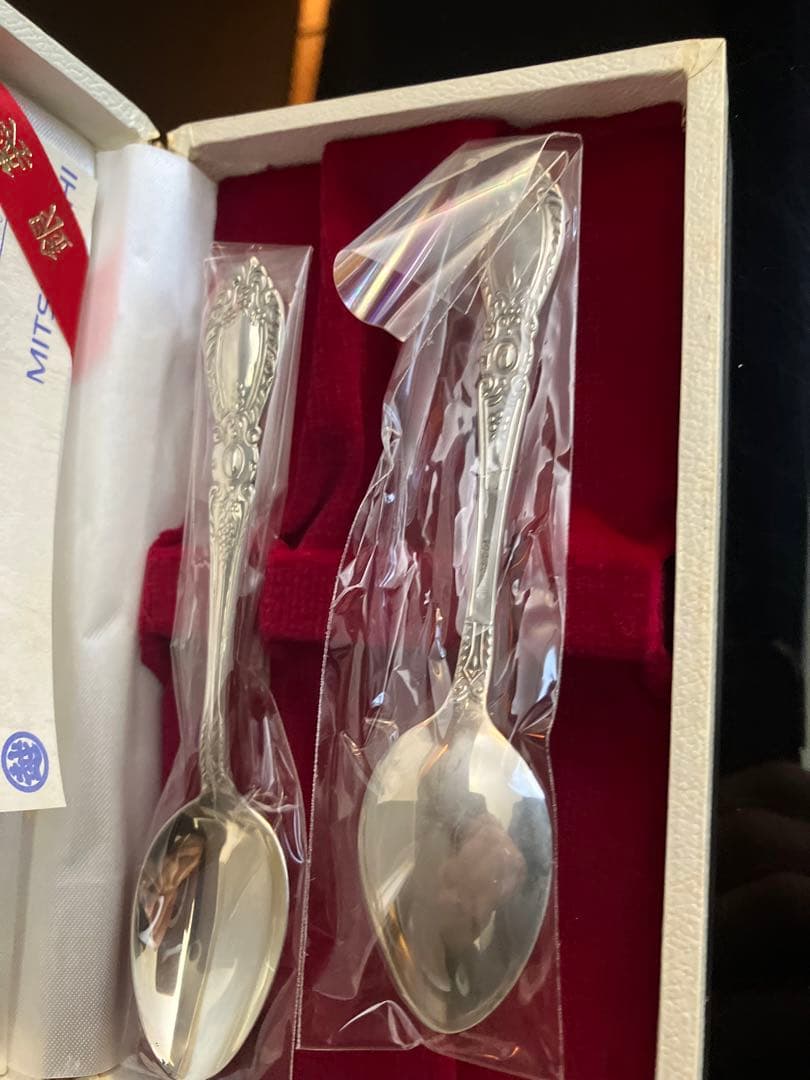 三越 純銀 SILVER950 ティースプーン シルバー