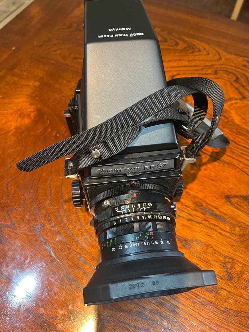 マミヤRB67 プロフェッショナル127mmレンズ　付属品有り