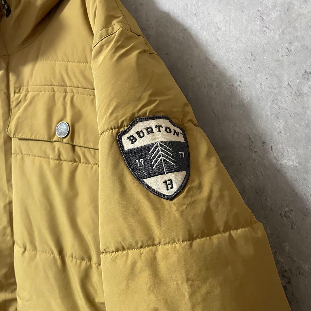 Burtonバートンスキーウェアスノーボードジャケットパーカーフード付きベージュ