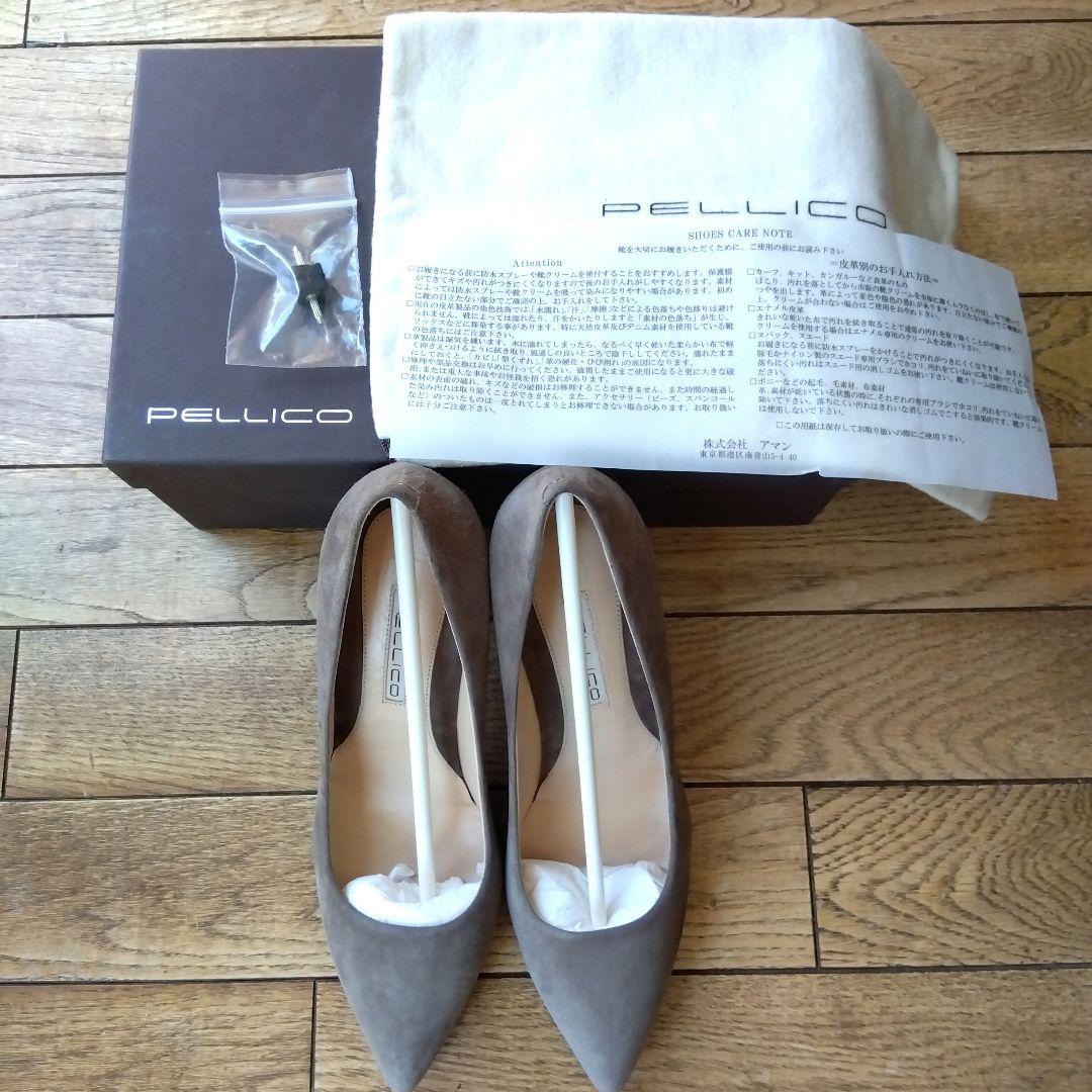 rskrinaPELLICO スエードパンプス　36.5 23.5cm