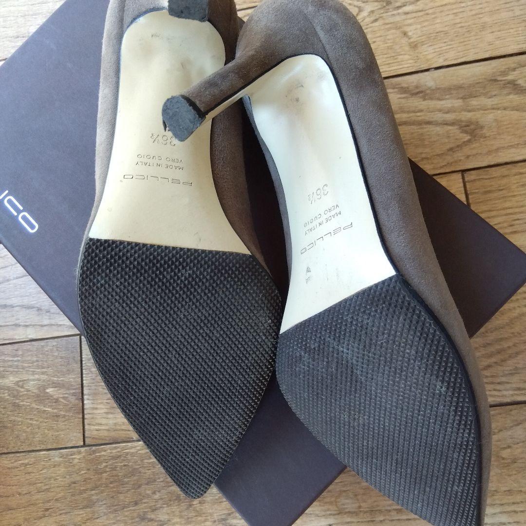 rskrinaPELLICO スエードパンプス　36.5 23.5cm