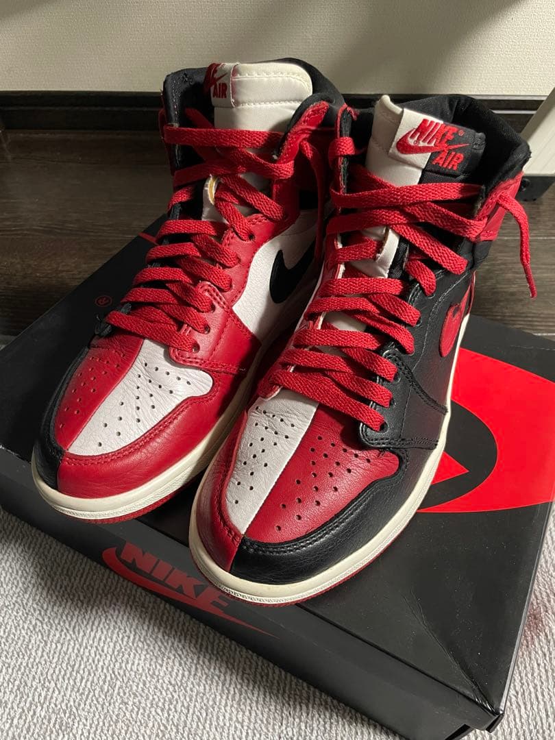 正規品 エアジョーダン 1 オマージュ トゥ ホーム シカゴ ブレッド
