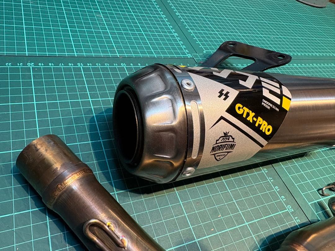 xsr155ノリフミGTX-PRO ステンレススチール マフラー