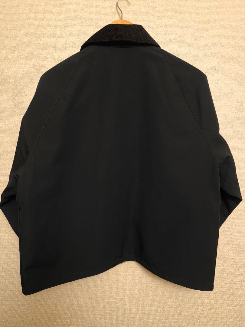 Barbour トランスポート　リバーシブルブルゾン ノンワックス　ネイビー40
