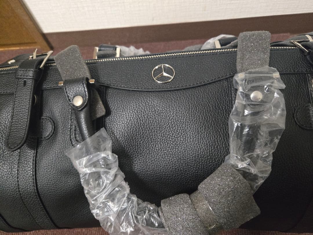 新品未使用　メルセデスベンツ×ゴールドファイル　ボストンバッグ