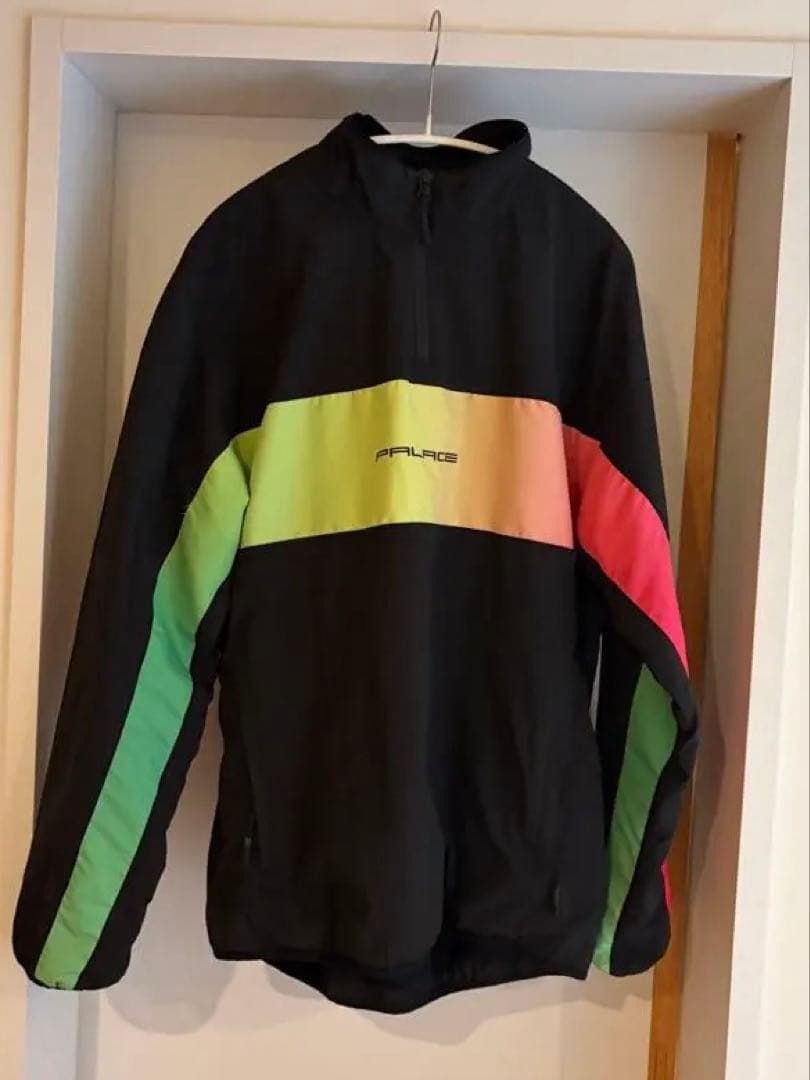 PALACE ナイロンジャケット ブラックM アノラック