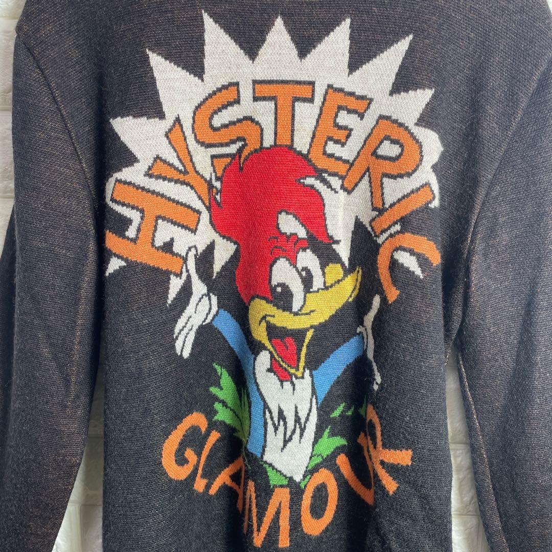 HYSTERIC GLAMOURウッドペッカーメンズニット L