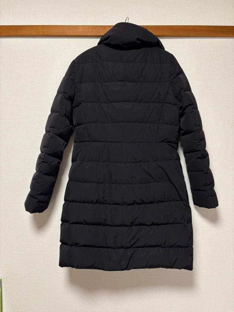 theory 黒 ロングダウンジャケット S