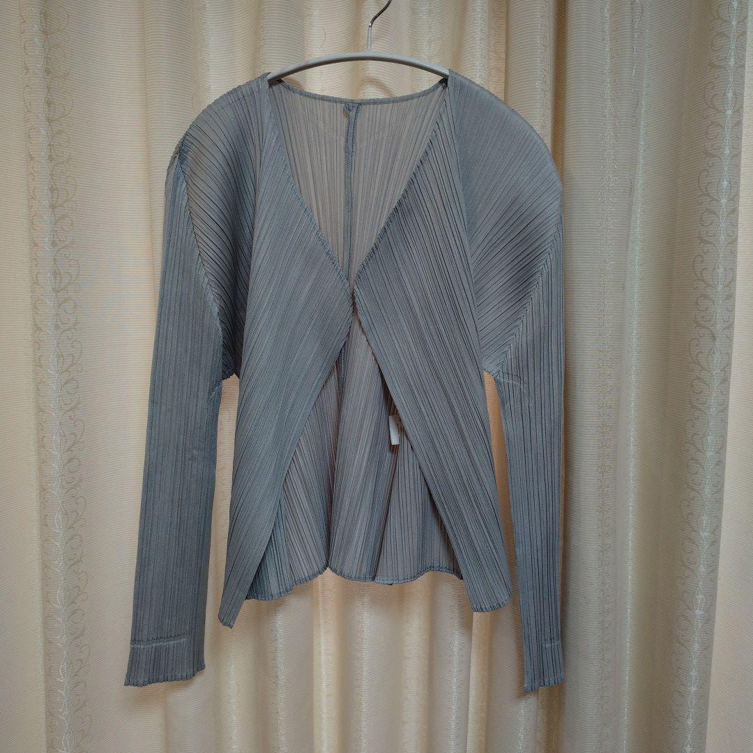 プリーツプリーズ カーディガン