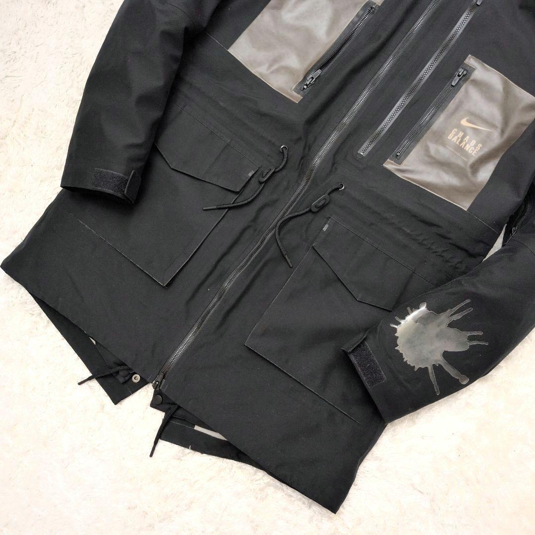 【美品】ナイキ　アンダーカバー　レイヤーフィッシュテイルパーカー　コラボ　コート