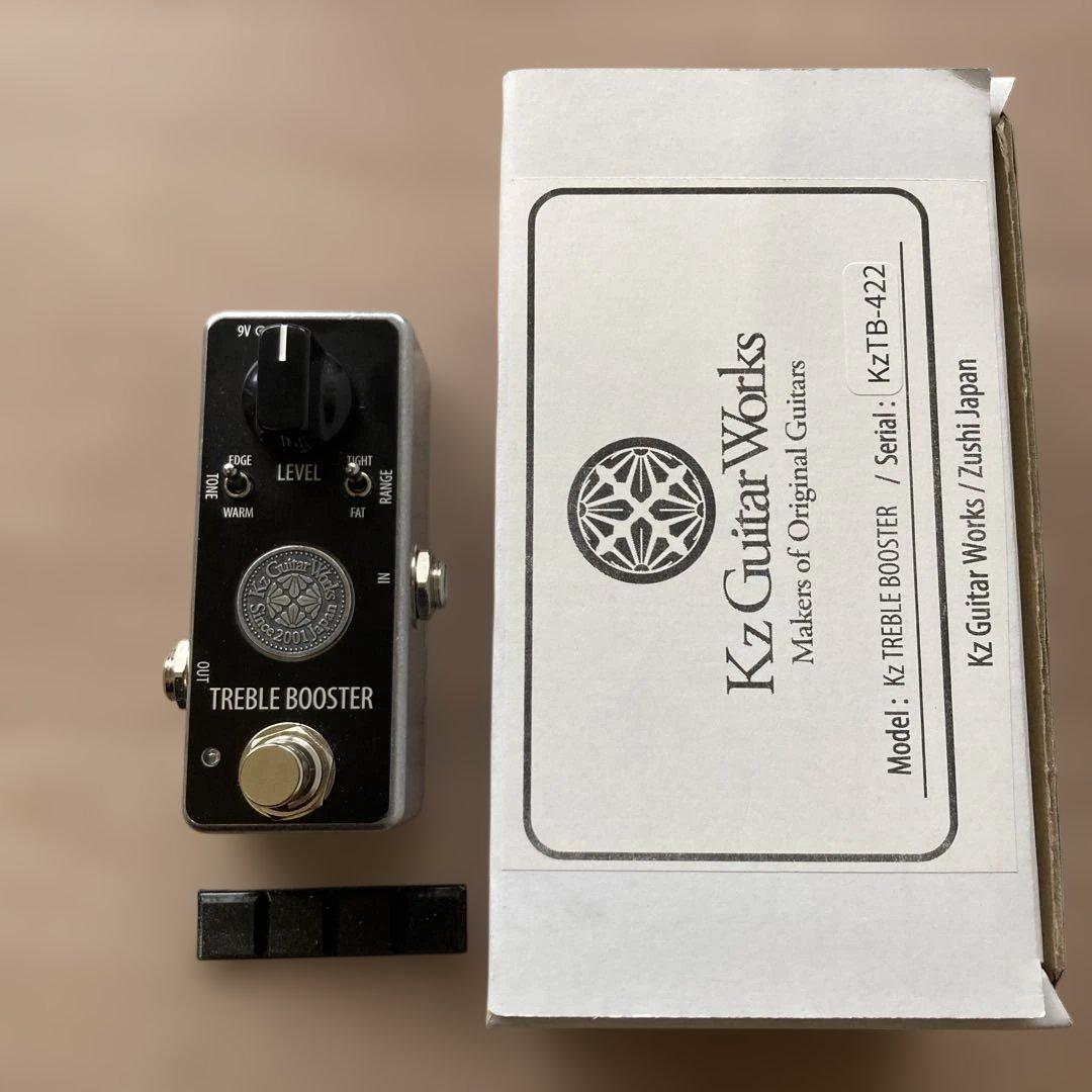 Kz Guitar Works TREBLE BOOSTER エフェクター　美品