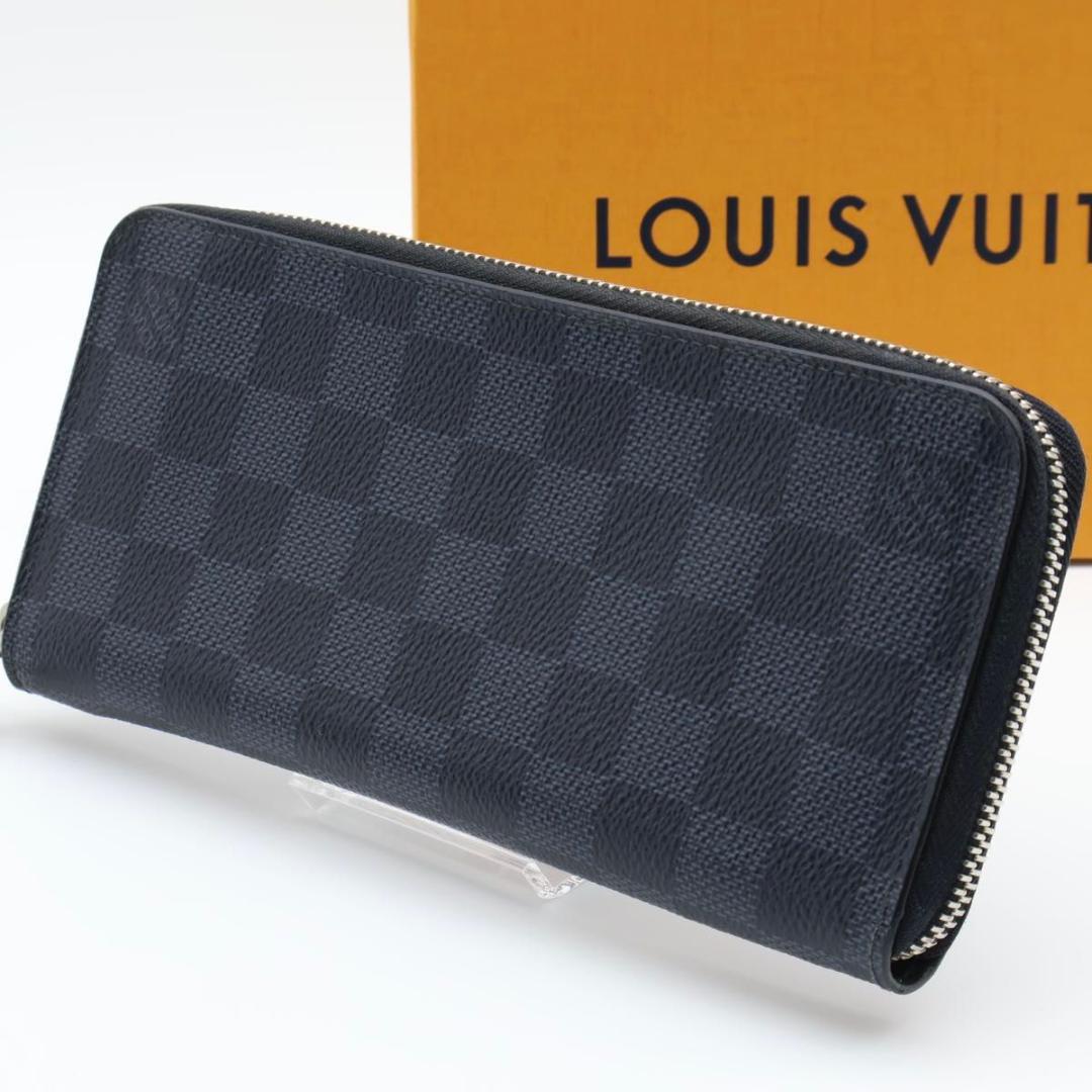 【SALE】ルイヴィトン　ジッピーウォレットヴェルティカル　ダミエコバルト