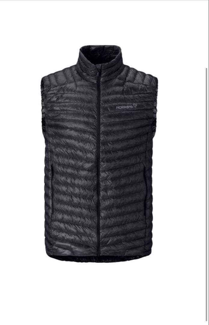 新品ノローナ トロールヴェゲンスーパーライトダウン800ベスト メンズ ベスト