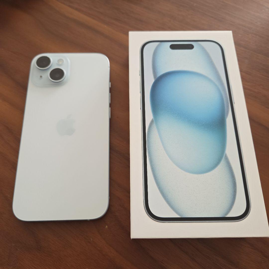 iPhone 15 256GB ブルー