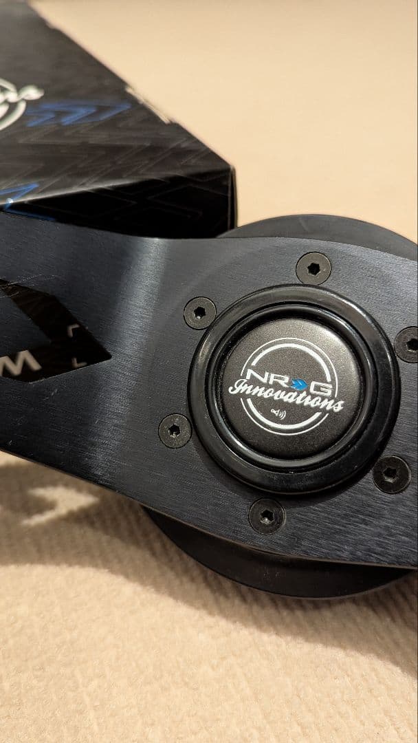 NRG RST-022R-Y 35φ ディープデッシュ ステアリング ハンドル