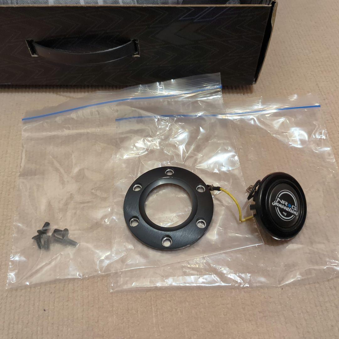 NRG RST-022R-Y 35φ ディープデッシュ ステアリング ハンドル