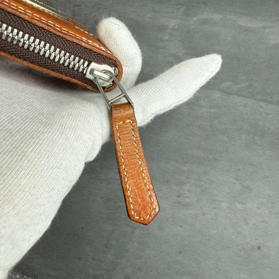 ★美品★REDMOON ラウンドジップ 長財布 51mm ビッグコンチョ