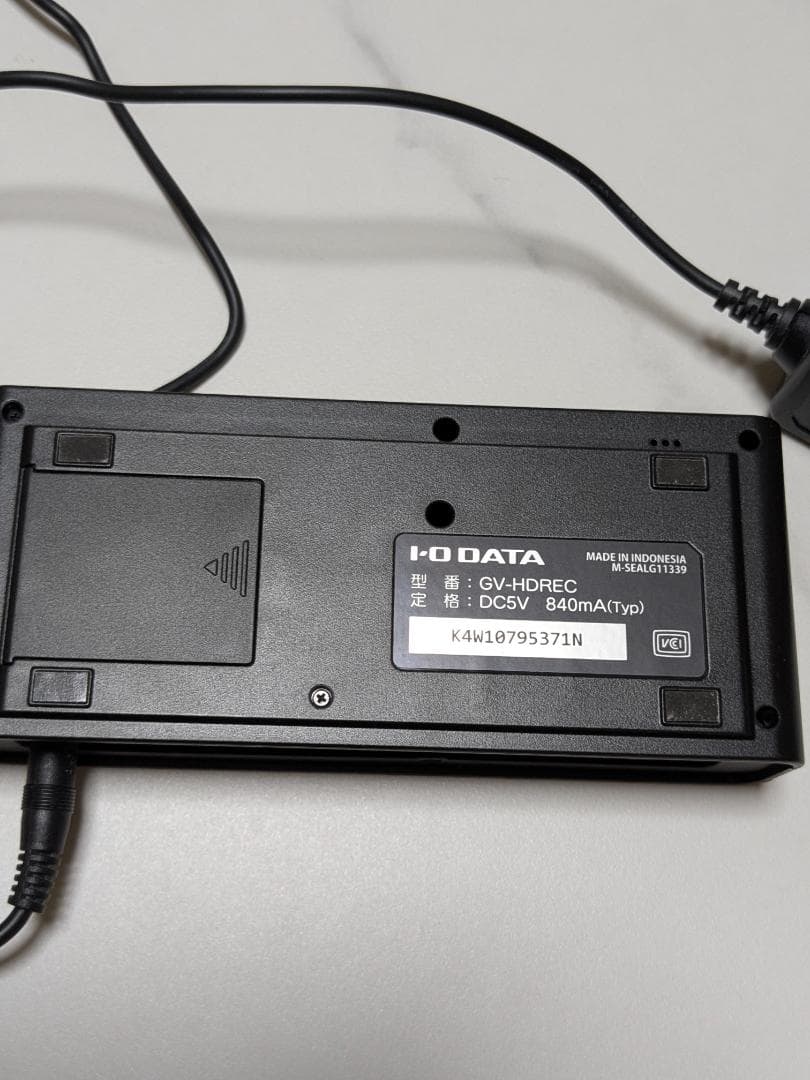 ビデオキャプチャー・キャプチャーボード I-O DATA GV-HDREC HD Video Capture