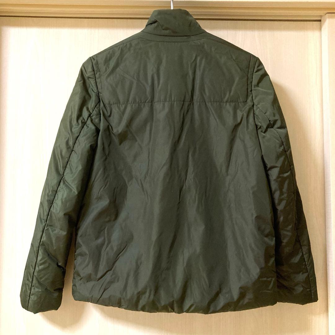 PRADA 99AW ヴィンテージレディース　カーキナイロンジャケット38サイズ