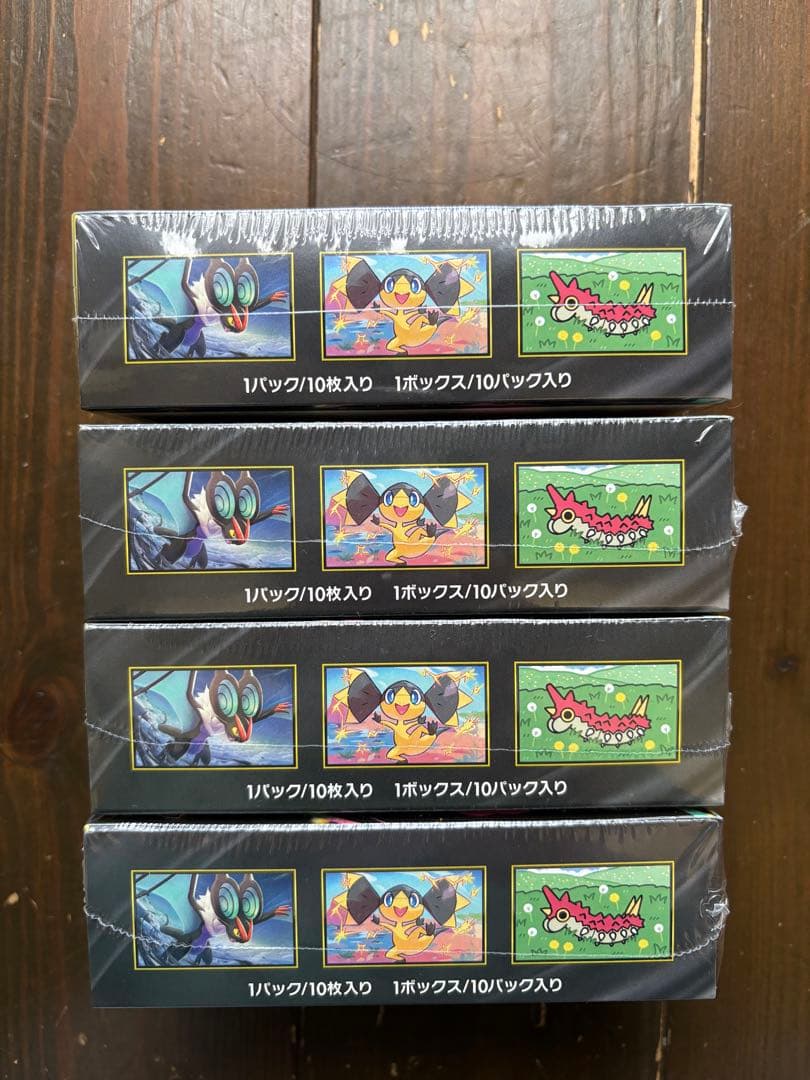 シュリンク付き　ポケモンカード　MEGAドリームex 4BOX