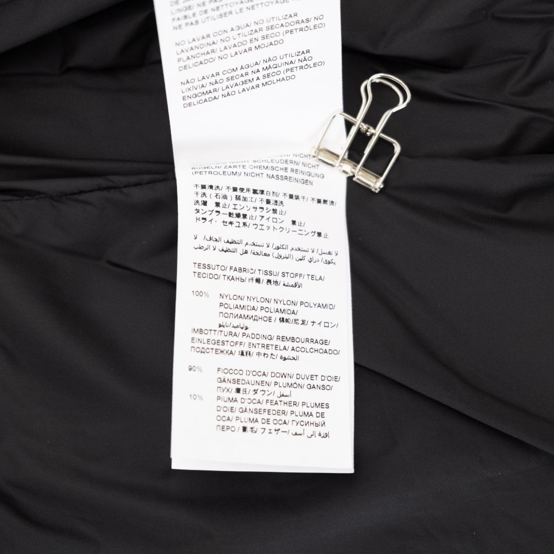 TATRAS タトラス ZALAGA ザラガ ダウンベスト ブラック ファー M