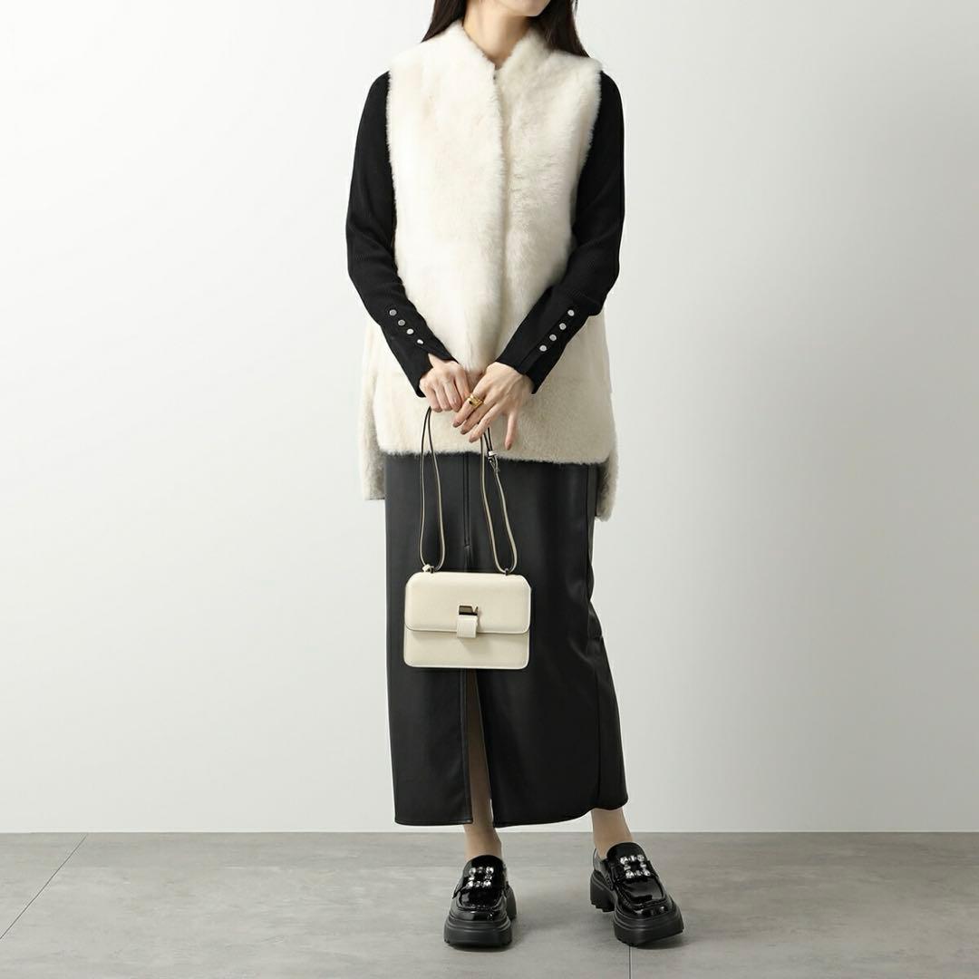 ロジェヴィヴィエ ローファー ワラ ヴィヴ ストラス バックル