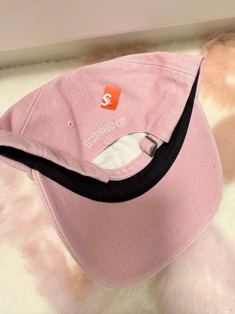 SUPREME ピンク キャップ新品未使用