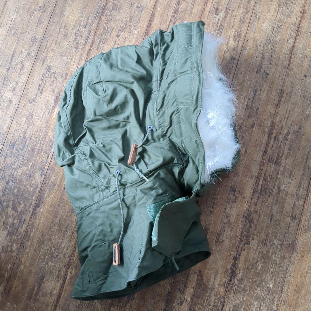 米軍実物　デッドストック　80s M65 フィッシュテールパーカー　フード　⑤