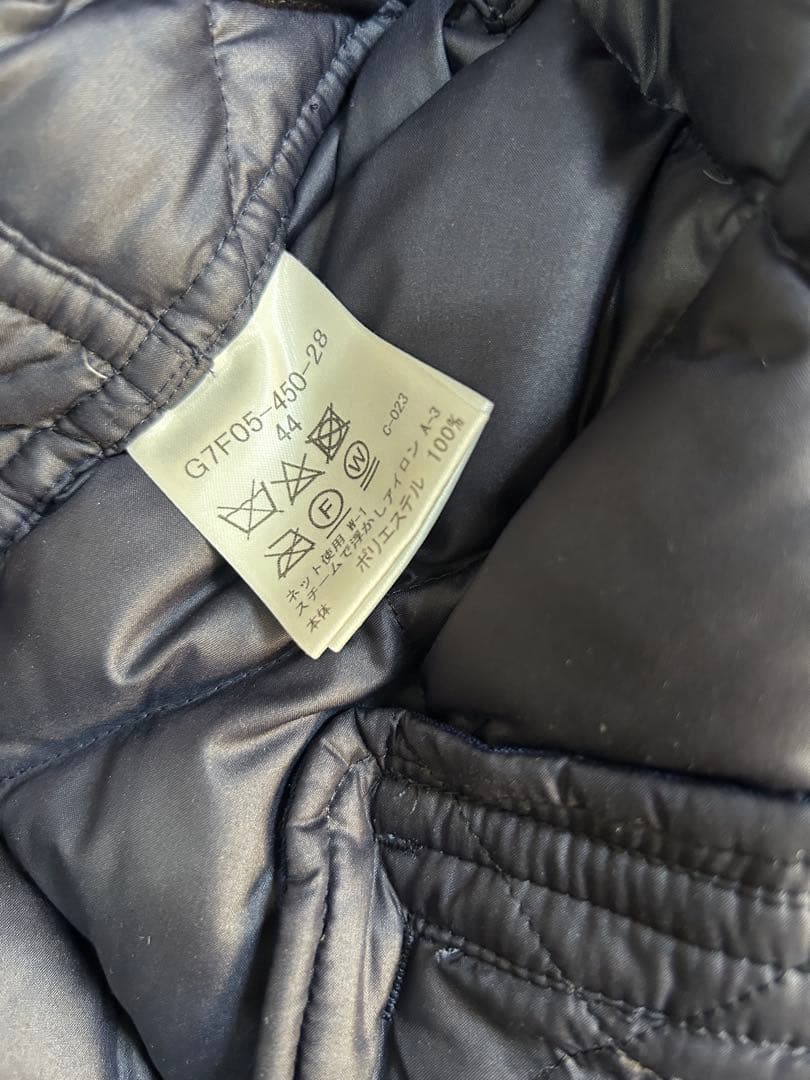 美品◼️マッキントッシュロンドン　ダウンキルトフーデットコート　44