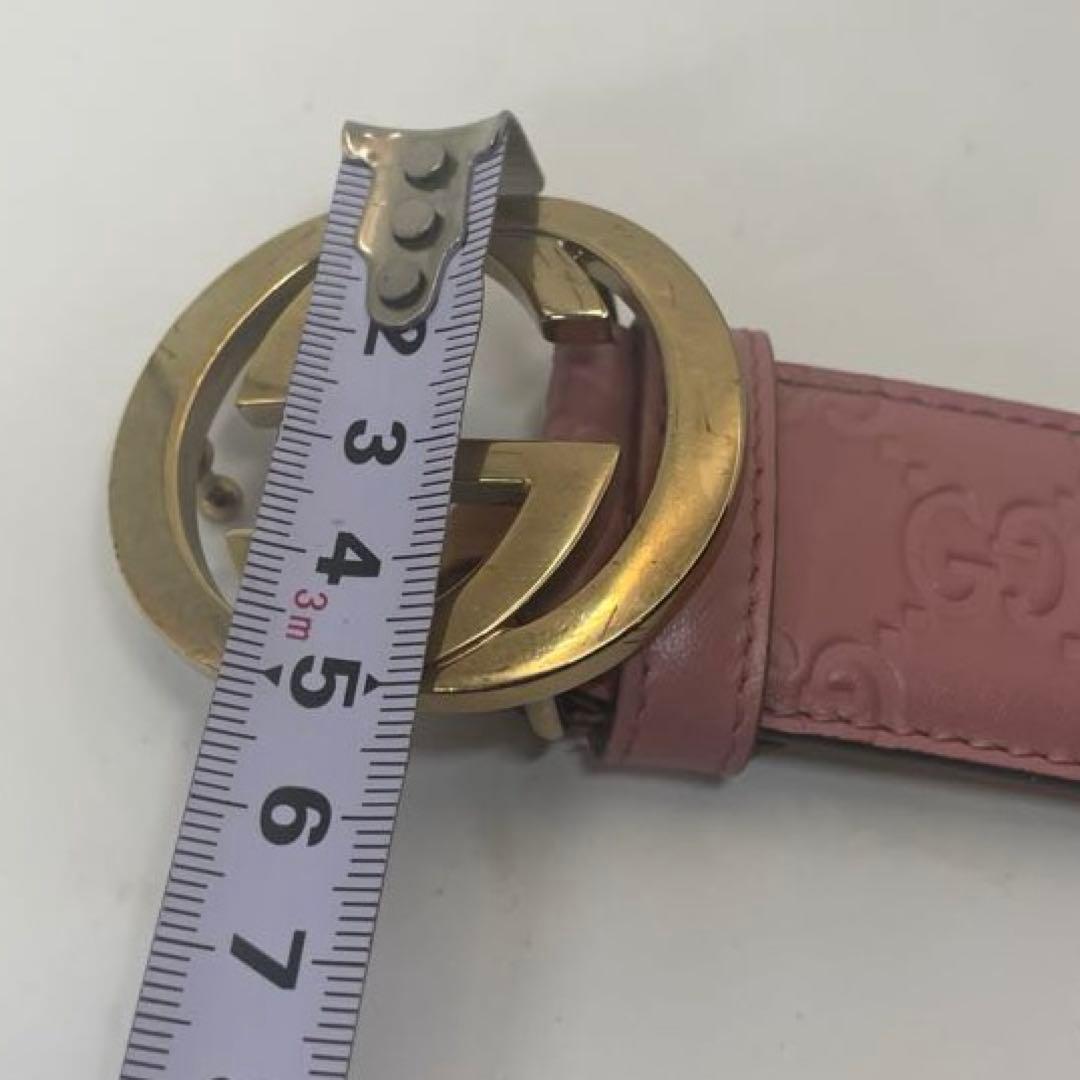 希少♡GUCCI✨グッチ　グッチシマ　インターロッキングG　レザーベルト