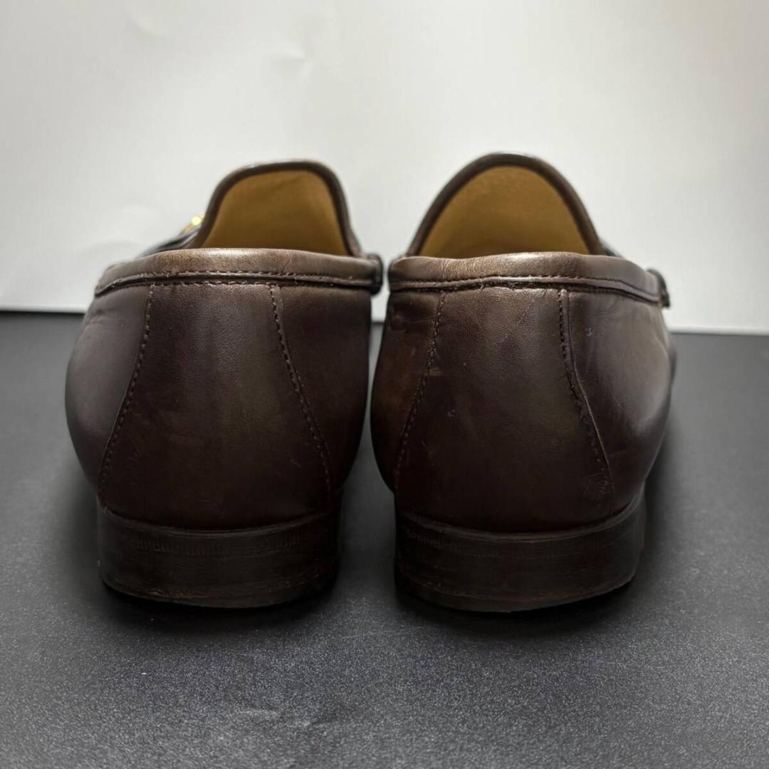 グッチ GUCCI ローファー ホース ビット レザー 35.5 22.5cm