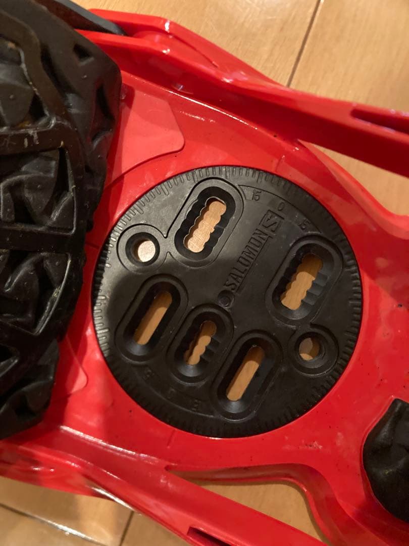 Salomon Rhythm ビンディング レッド