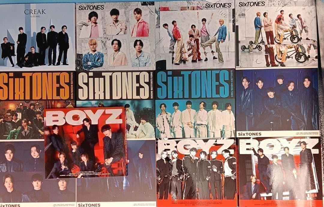 専用 SixTONES CD　全アルバム　全シングル コンプ 63点