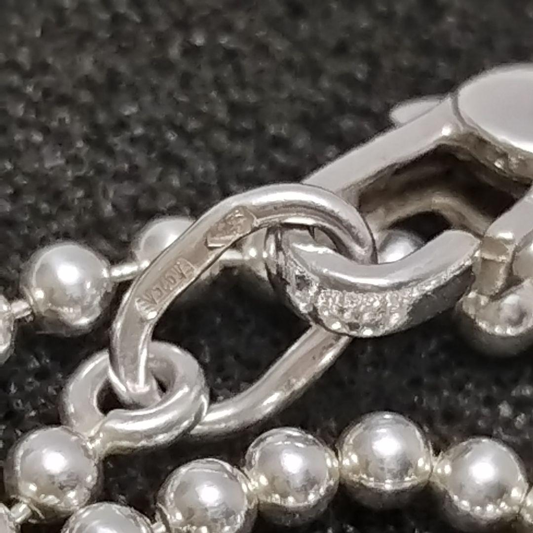 GUCCI オーバル プレート ネックレス 925 ボールチェーン