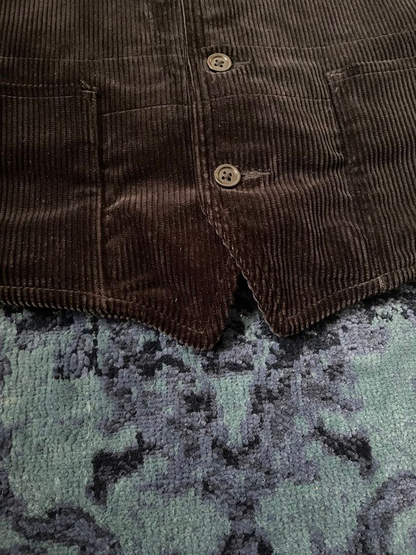 NigelCabourn ナイジェルケーボン　ホスピタルベスト　コーデュロイ黒