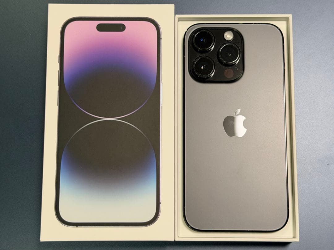 Apple iPhone 14 Pro スペースブラック 本体　128GB 箱付