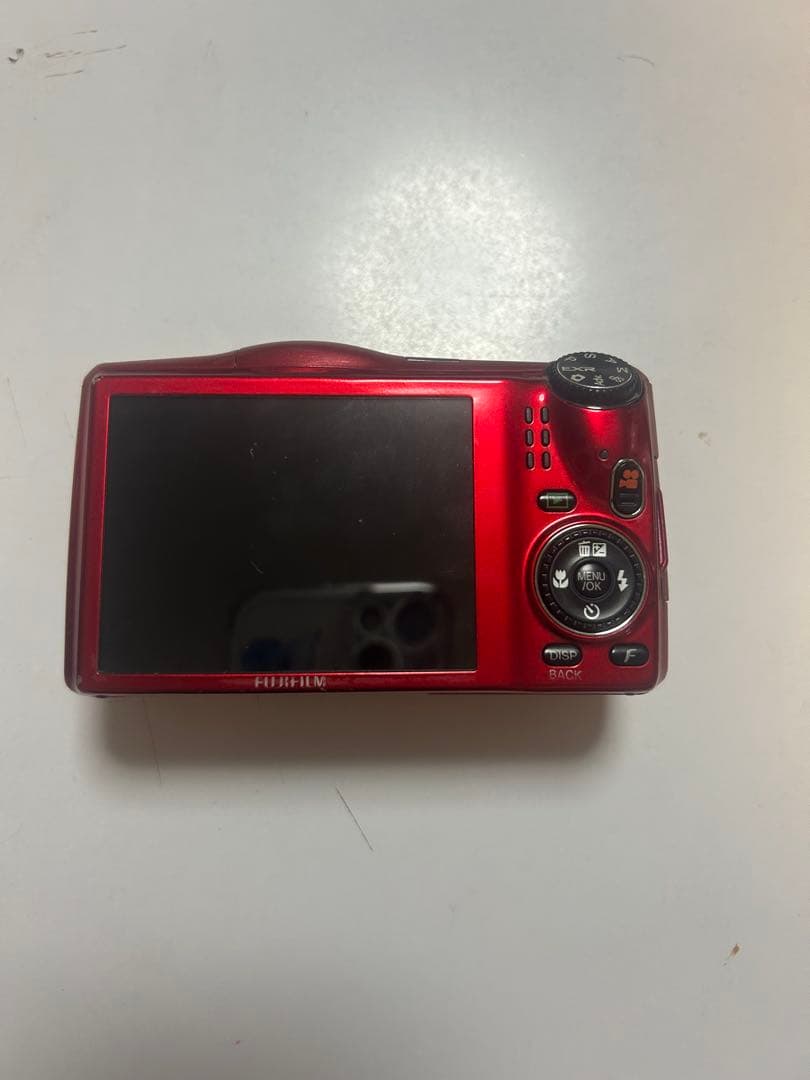 Fujifilm finepix f800exrコンパクトデジタルカメラ レッド