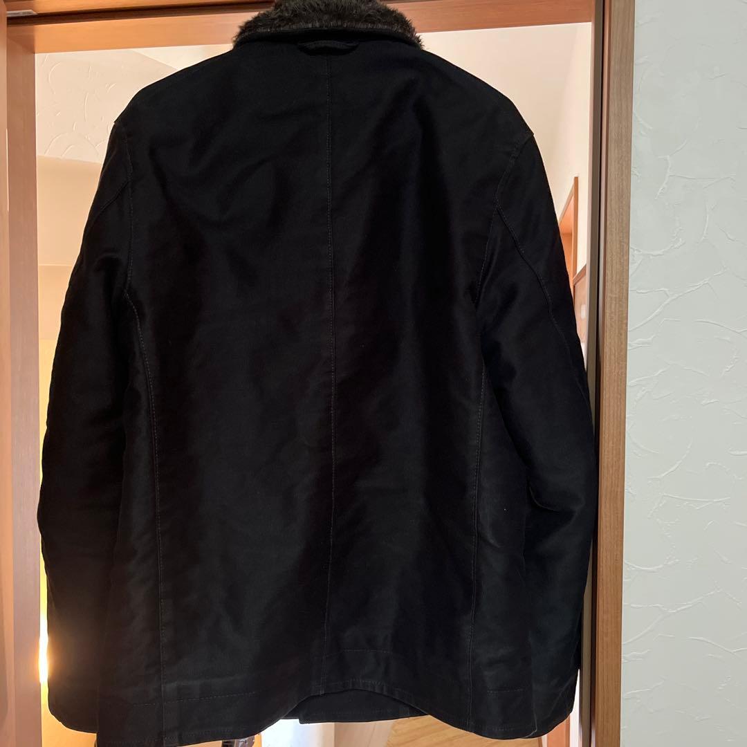 BLUE BLUE N-1 デッキジャケット　ブラック　Lサイズ