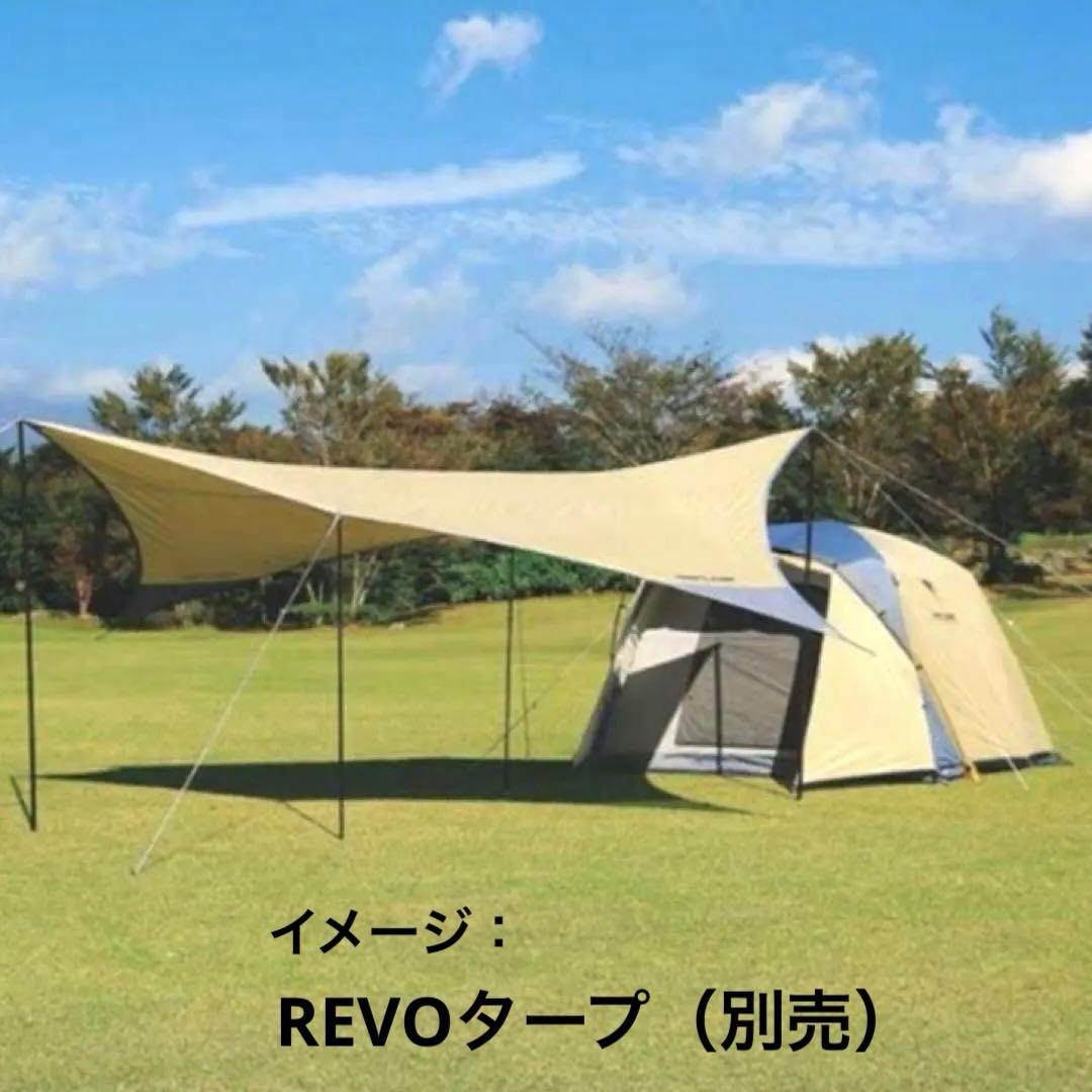 ☆美品☆希少☆ ユニフレーム REVOドーム5 テント＋グランドシートセット
